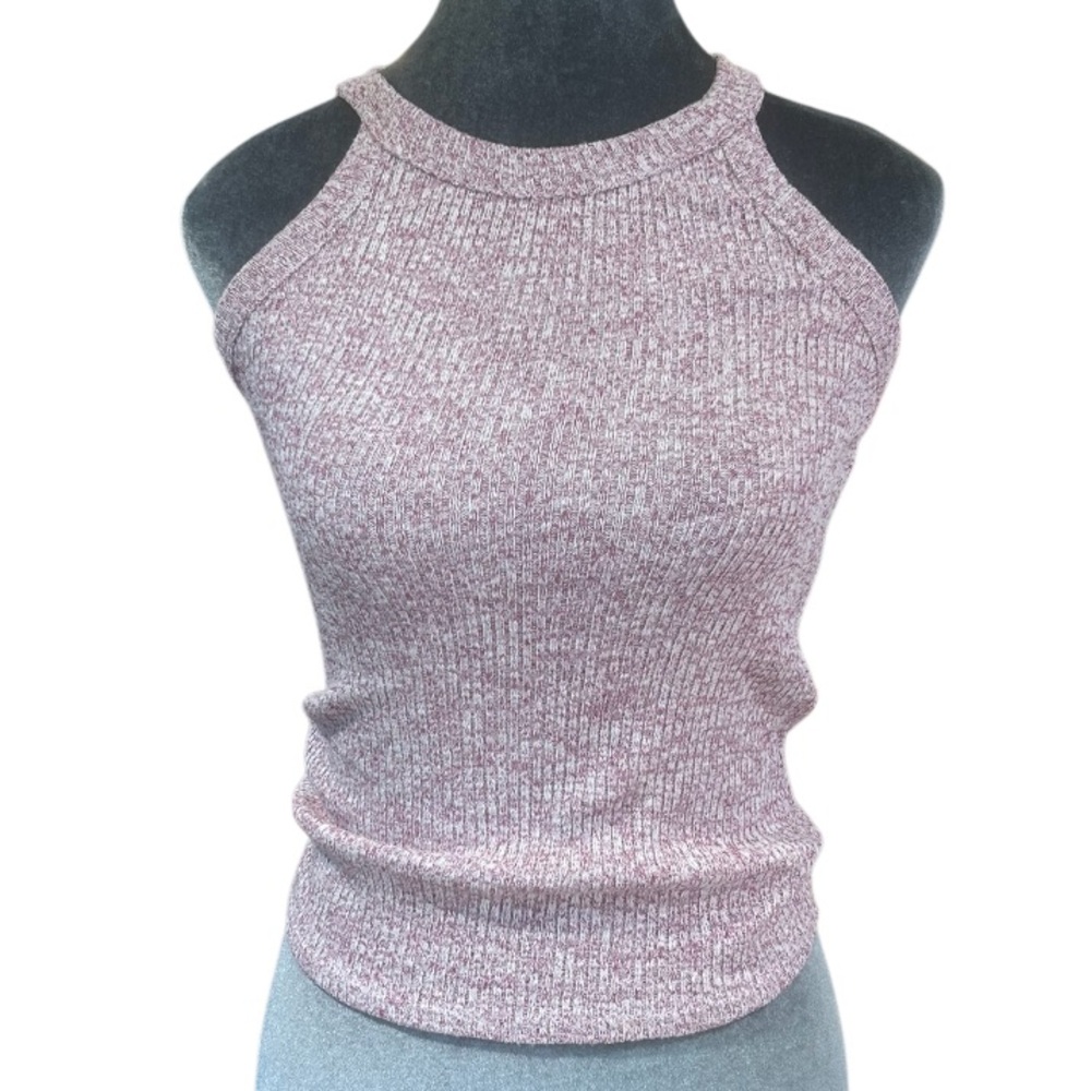 Anthropologie Maeve Ribbed Knit Racerback Tank Top Small